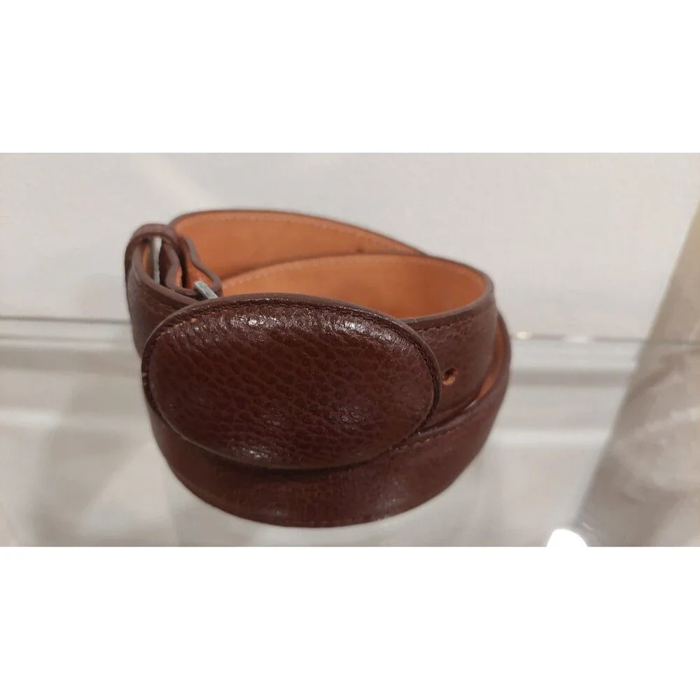 HANDMADE D'Jesus GENUINE AUTHENTIC BROWN WESTERN COWBOY BELT